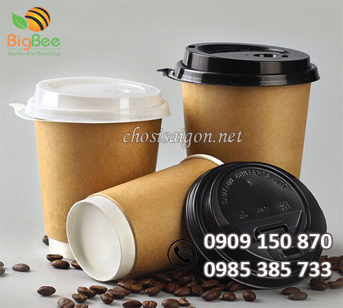 Ly giấy kraft chịu nhiệt giá sỉ ưu đãi