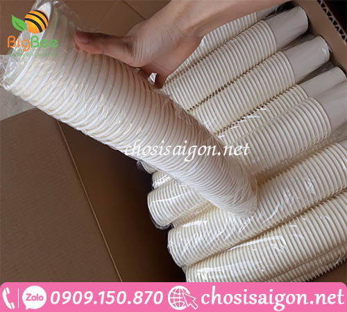 Cung cấp ly giấy nhỏ 9oz giá rẻ đựng cafe mang đi