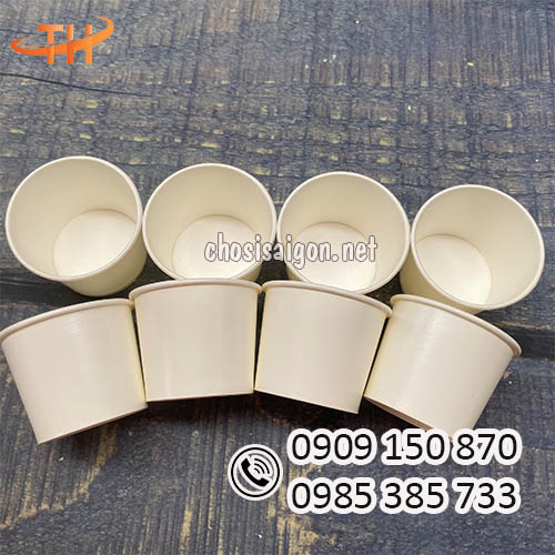 Ly giấy nhỏ an toàn dùng 1 lần sỉ rẻ