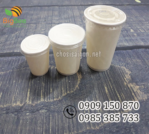 Ly giấy lạnh nhiều dung tích đa dạng giá sỉ rẻ ưu đãi