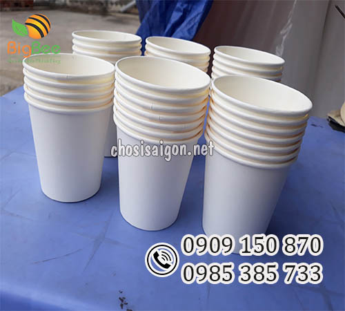 Ly (cốc) giấy dùng 1 lần đựng thức uống giá sỉ rẻ