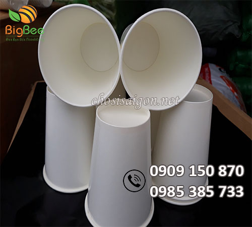 Gía sỉ rẻ ly giấy trắng