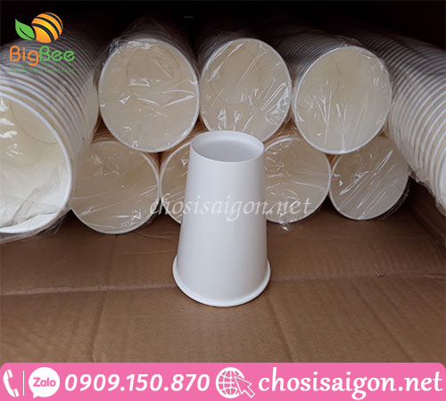 Mua ly giấy trơn 12oz đựng trà sữa giá rẻ