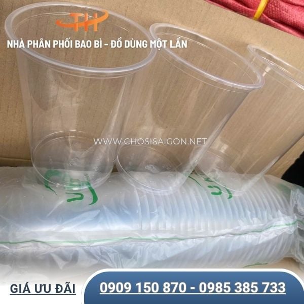 Ly nhựa 1 lít (1000ml) có nắp