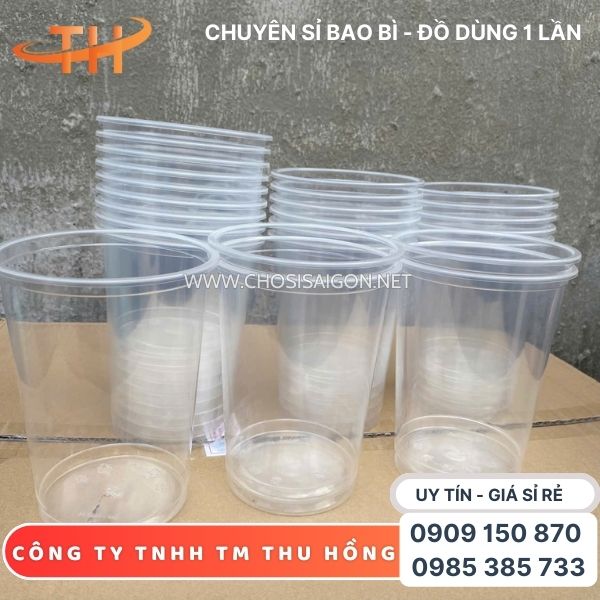 Ly nhựa đựng nước dừa, nước mía 1000ml giá tốt