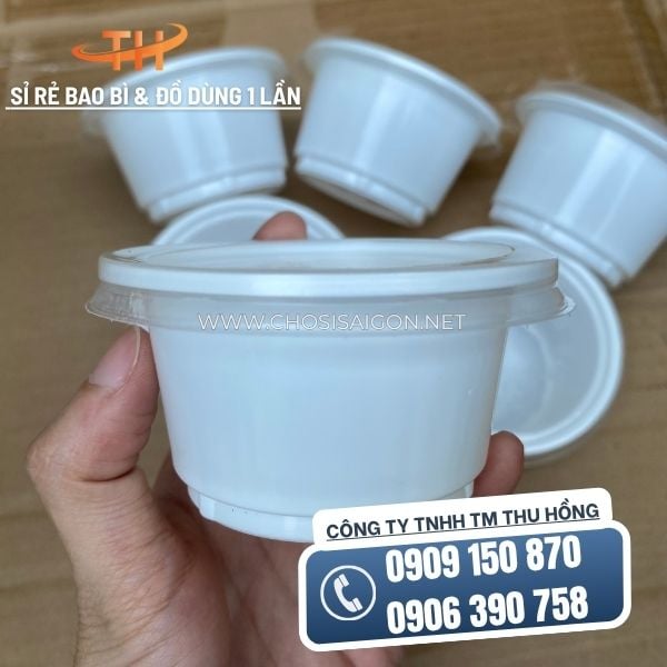 Ly nhựa PP 135ml dùng 1 lần chịu nhiệt tốt giá rẻ nhất