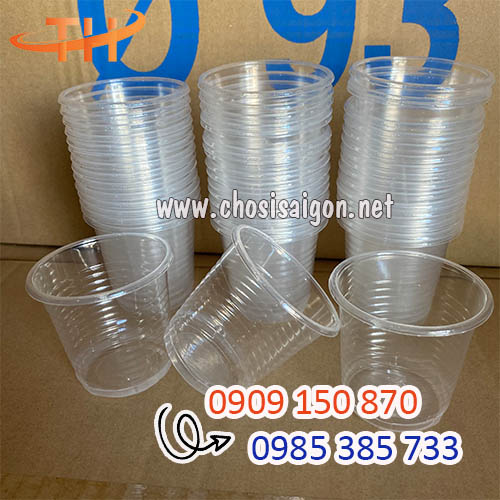 Ly nhựa nhỏ uống nước 1 lần 140ml giá rẻ
