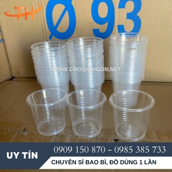 Ly nhựa 140ml nhỏ uống trà đá giá gốc rẻ