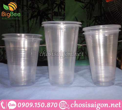 Bỏ sỉ ly nhựa các dung tích giá rẻ cho hàng quán