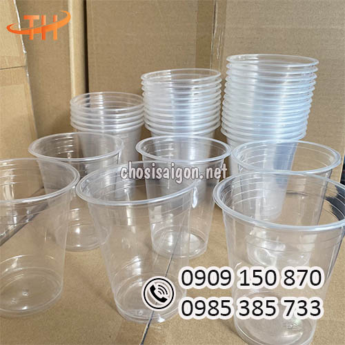 Ly nhựa pp 900ml đựng nước mía, rau má, trà tắc giá rẻ