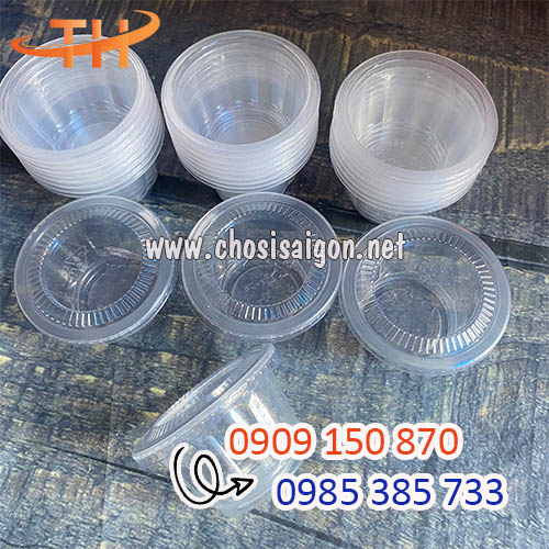 Ly nhựa bông mai 100ml giá rẻ tại Bình Chánh, TP.HCM