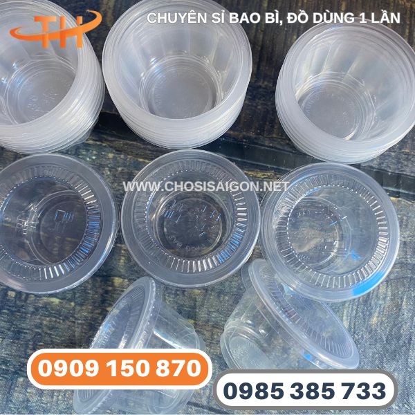 Ly bông mai có nắp – không rò rỉ