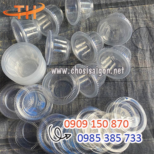 Ly nhựa bông mai dùng 1 lần sỉ rẻ