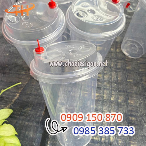 Ly nhựa nắp tim 500ml cứng cáp, dày dặn rẻ, uy tín