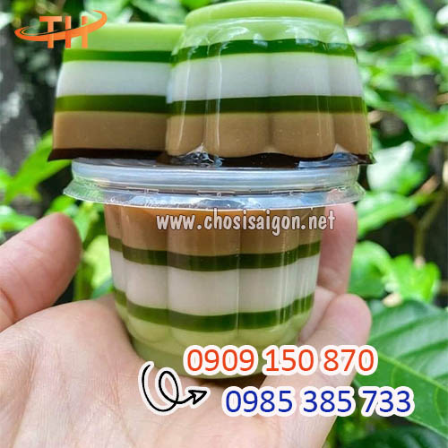 Ly nhựa đựng rau câu an toàn, chất lượng sỉ rẻ