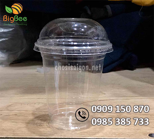 Sỉ rẻ ly nhựa nắp cầu 360ml