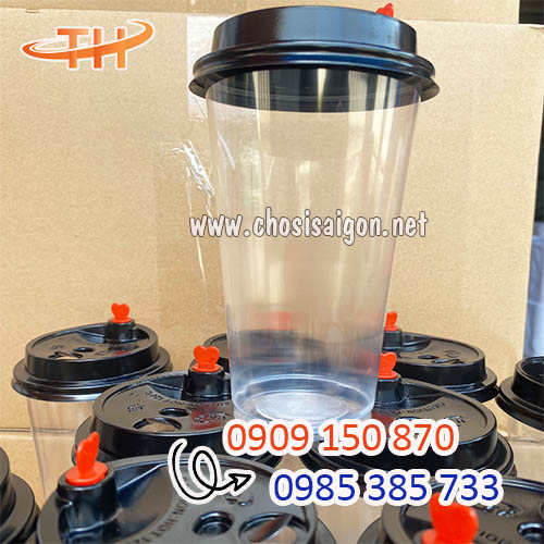 Ly nhựa 500ml, 700ml nắp tim giá tốt nhất