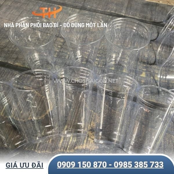 Ly nhựa PET 500ml dày, chắc chắn