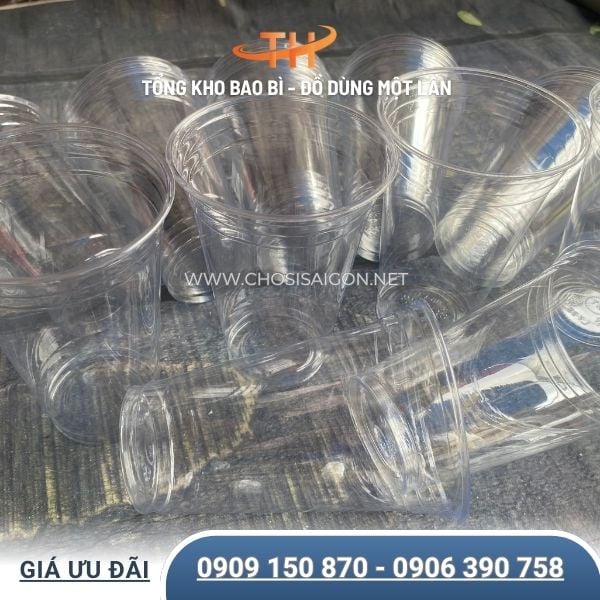 Ly nhựa PET 500ml đựng thức uống lạnh giá tốt nhiều ưu đãi