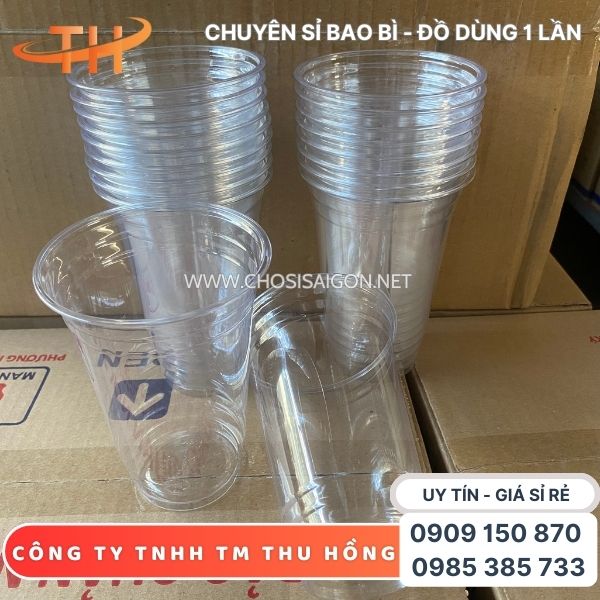 Ly nhựa PET trà sữa 700ml giá sỉ rẻ