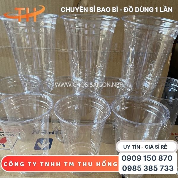 Ly nhựa PET 700ml dày dặn, cứng cáp giá tốt