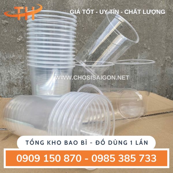 Ly nhựa PP 1 lít (1000ml) chịu nhiệt tốt