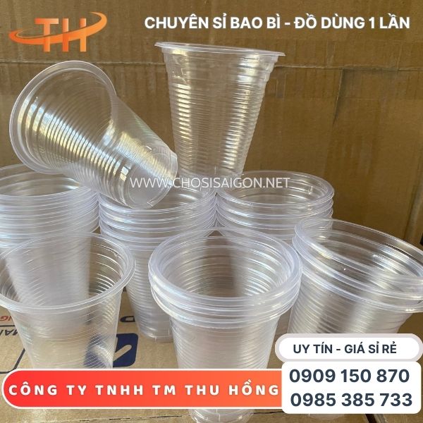 Ly nhựa PP sọc 280ml chịu nhiệt tốt giá rẻ