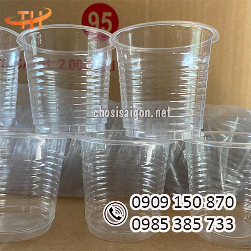 Ly nhựa 220ml đựng nước uống giá sỉ rẻ TP.HCM