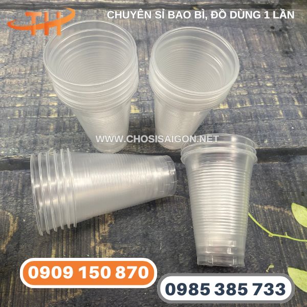 Ly nhựa PP sọc 380ml giá rẻ tại Bình Dương, Long An, Đồng Nai