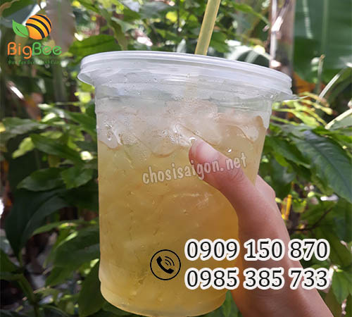 Ly nhựa 1000ml (1 lít) đựng trà tắc, nước mía giá sỉ rẻ