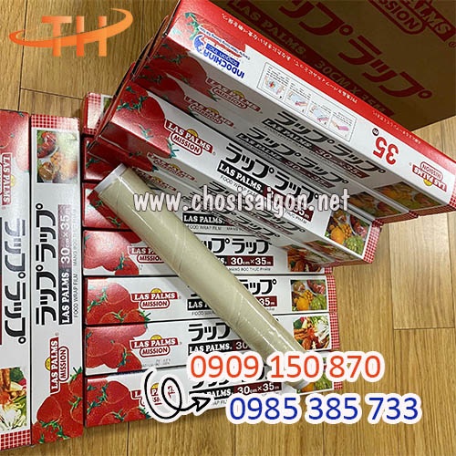 Màng bọc thực phẩm Las Palms sỉ rẻ tại xưởng HCM