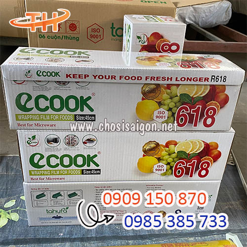 Màng bọc thực phẩm Ecook giá sỉ cạnh tranh