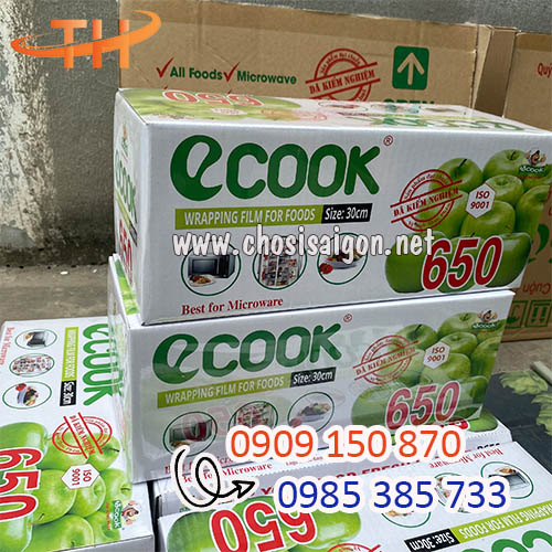 Màng bọc thực phẩm Ecook 650 giá rẻ tại HCM