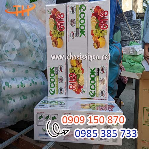 Màng bọc thực phẩm Ecook sỉ rẻ