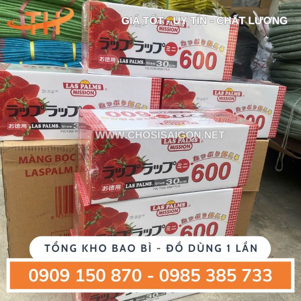 Màng bọc thực phẩm Las Palms 600x30cm