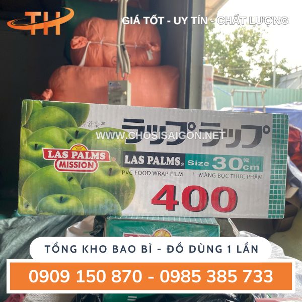 Màng bọc thực phẩm Las Palms 400x30cm
