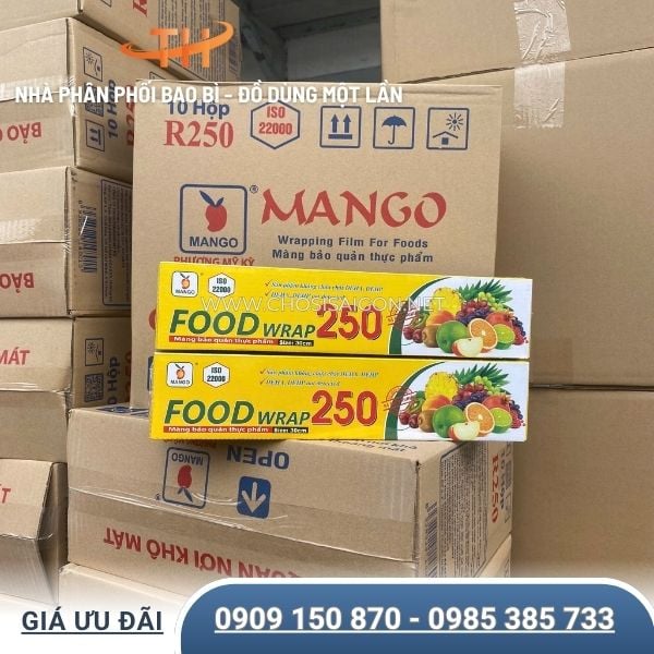 Màng bọc thực phẩm Mango 250 x 30 cm