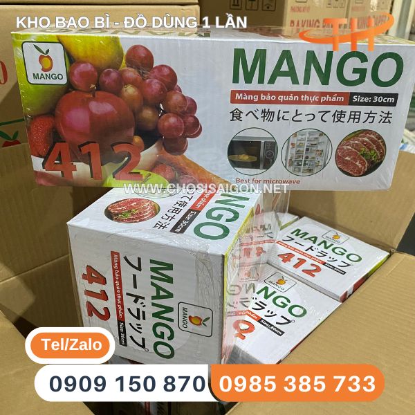 Màng bọc thực phẩm Mango 412 sỉ ưu đãi