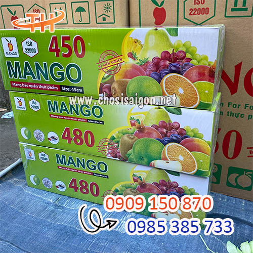 Màng bọc thực phẩm Mango 450, 480 sỉ rẻ HCM