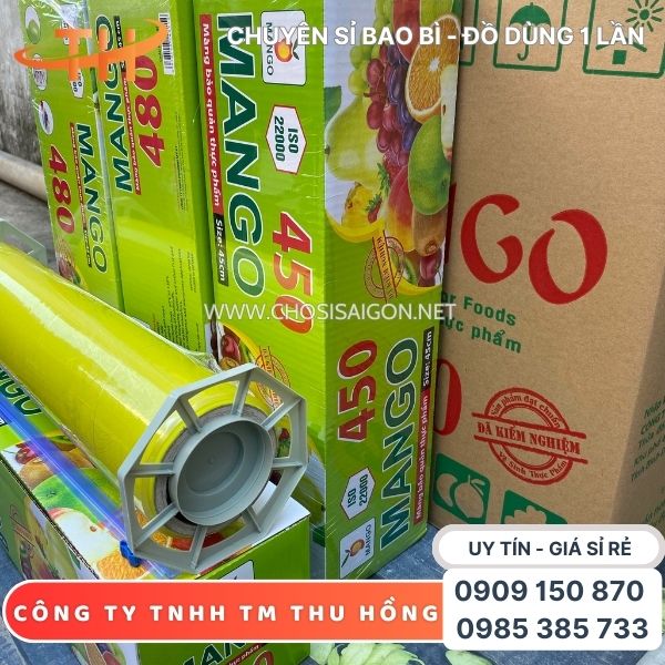 Màng bọc thực phẩm Mango 450, 480 45cm