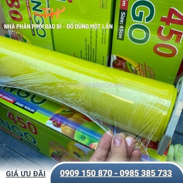 Màng bọc thực phẩm Mango 450 x 45cm
