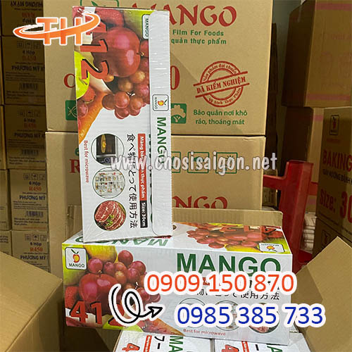 Màng bọc thực phẩm Mango 412 giá sỉ rẻ