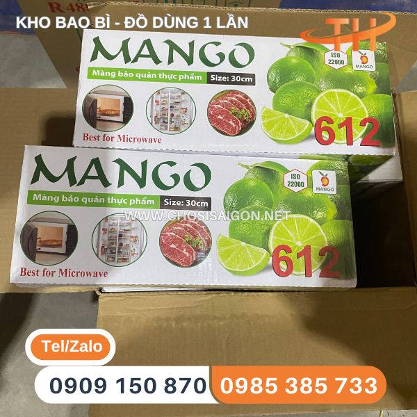 Màng bọc thực phẩm Mango 612 giá rẻ