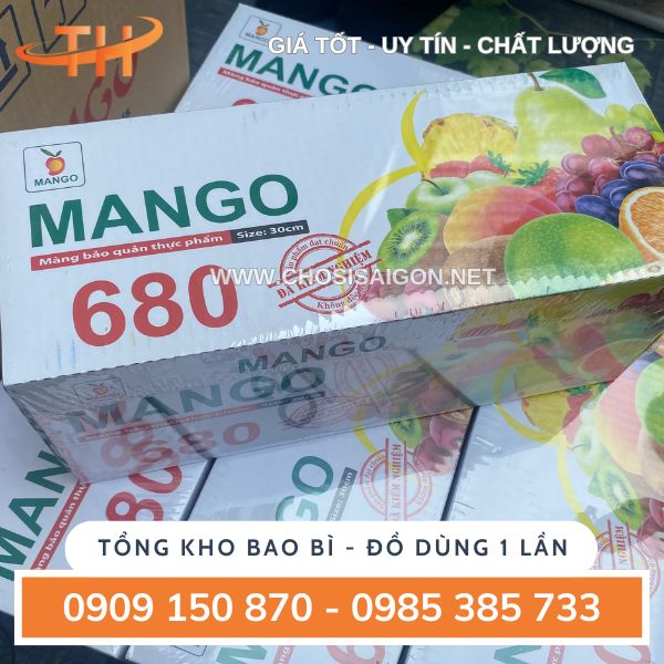 Màng bọc thực phẩm Mango 680 giá tận xưởng