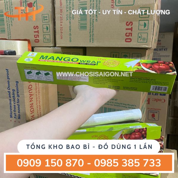 Màng bọc thực phẩm Mango ST50 sỉ rẻ tận xưởng