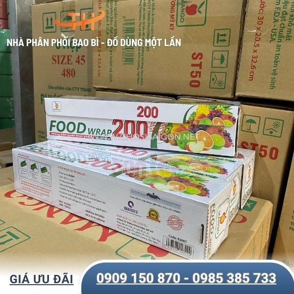 Màng bọc thực phẩm Mango 200 x 30 cm