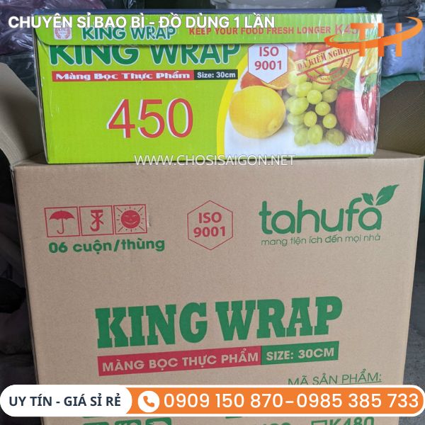Màng bọc thực phẩm King Wrap 450