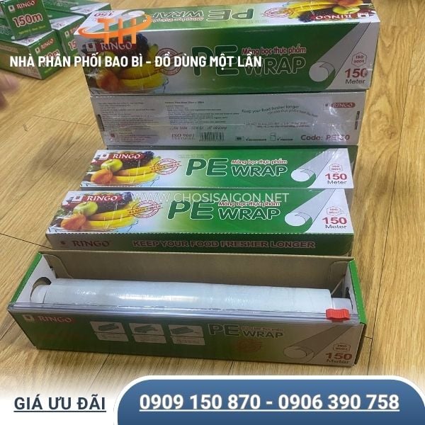 Màng bọc thực phẩm Ringo PE 150