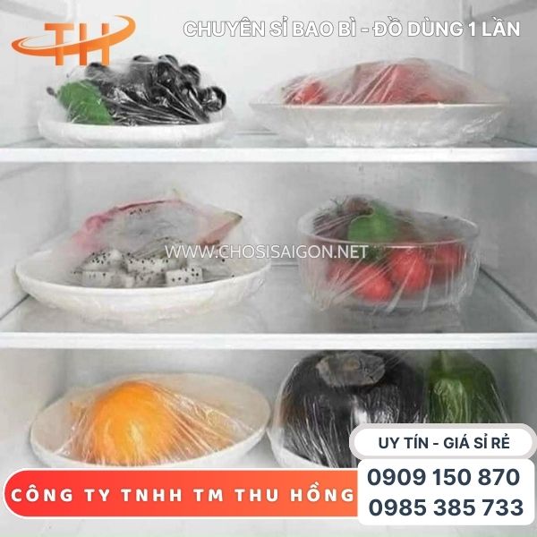 Màng bọc thực phẩm túi gấu có chun an toàn, tiện dụng