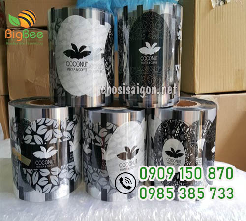 Cuộn màng ép ly in theo yêu cầu sỉ rẻ